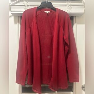 Maurices Women's Burgundy Cardigan